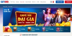 game bai kich hoat sdt tang tien 3 Sin88 sở hữu kho game bài kích hoạt sđt tặng tiền khủng